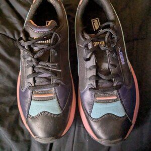 Puma black sneakers-womans size 8.5